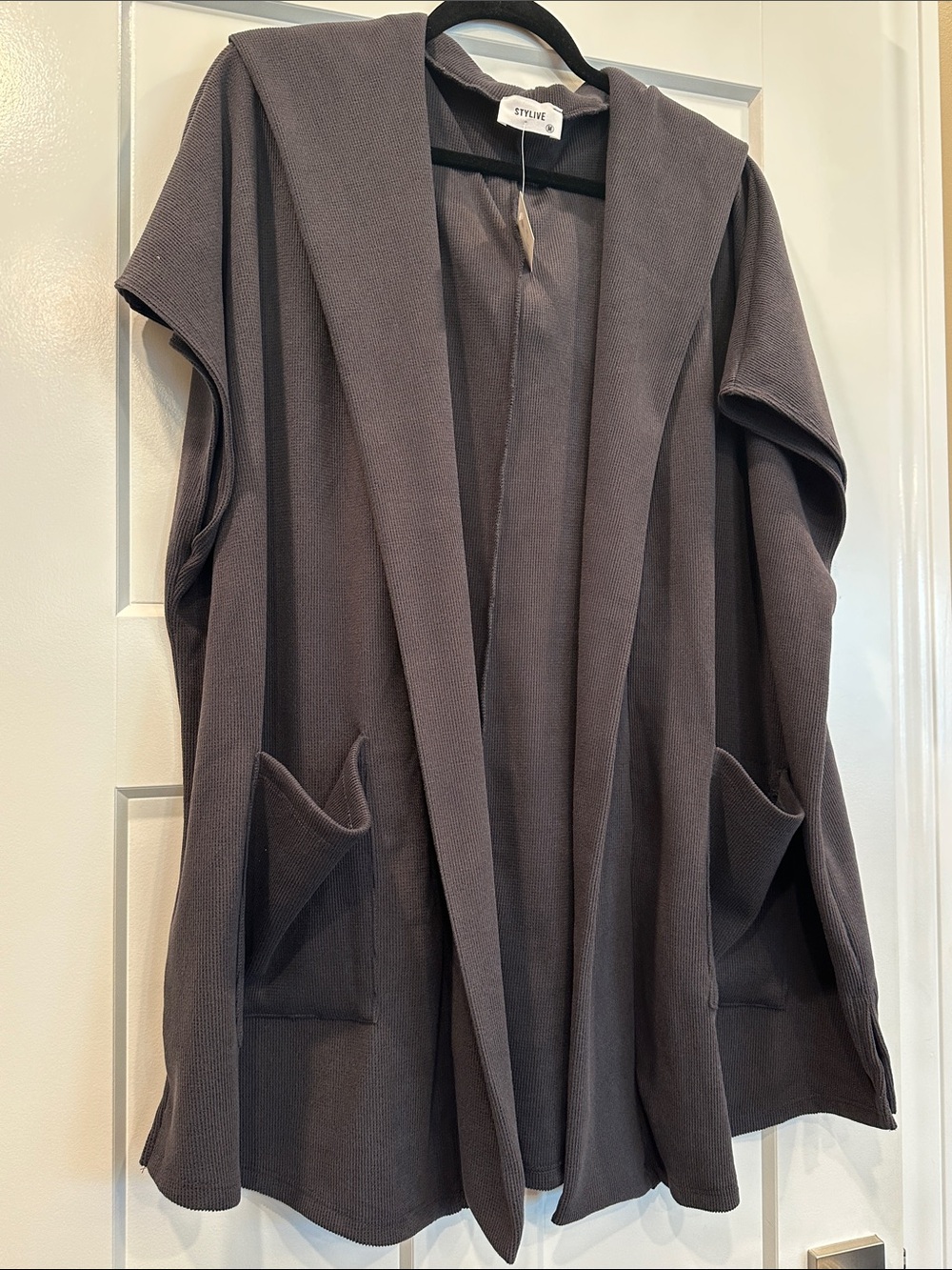 Stylive Hooded Cardigan, Size Medium